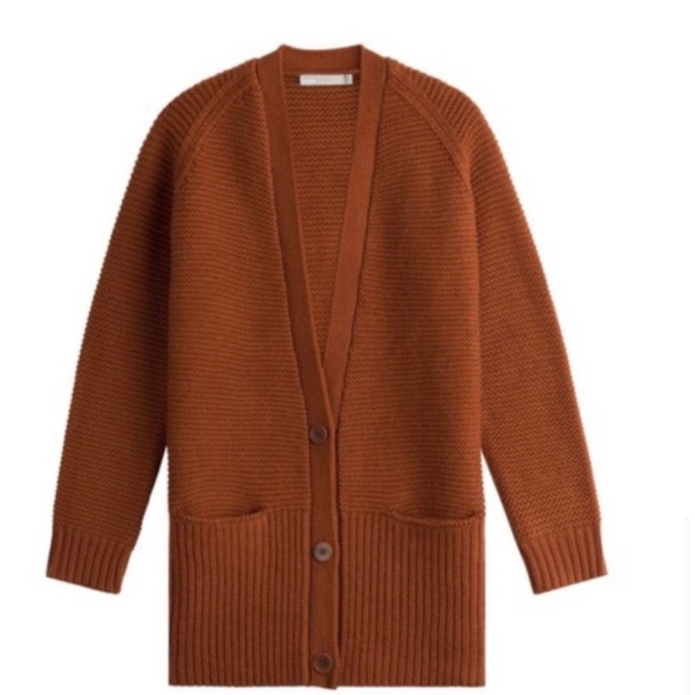 LAST CHANCE! Rare Vince cashmere blend chunky button cardigan
